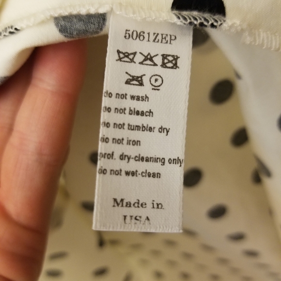 Carolina Herrera One-Shoulder Polka Dot Dress - Picture 5 of 6